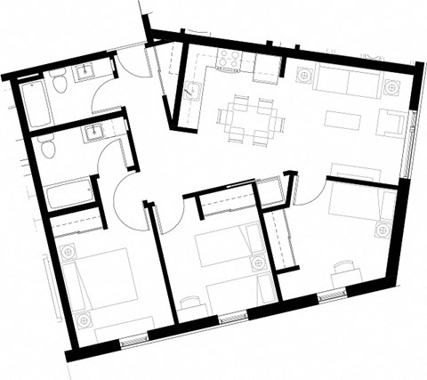 1650 NW 13th Ave Studio-3 Beds Apartment, Affordable for Rent - Photo Gallery 36